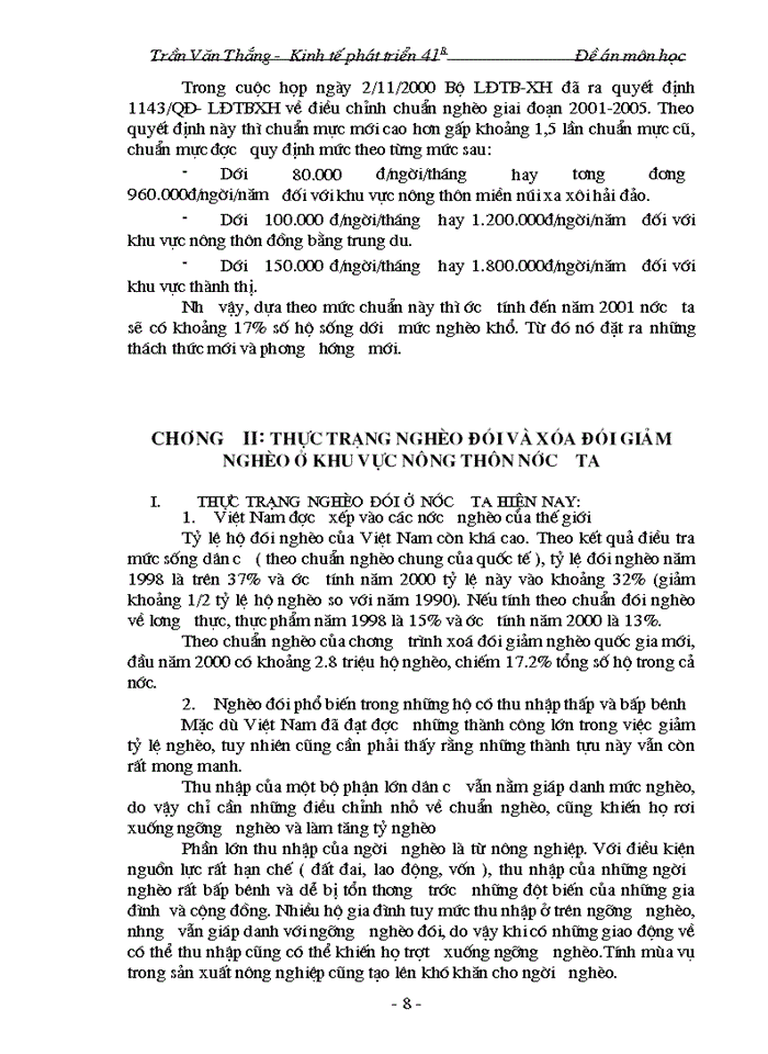 image for page Thực trạng nghèo đói và xóa đói giảm nghèo ở khu vực nông thôn nước ta