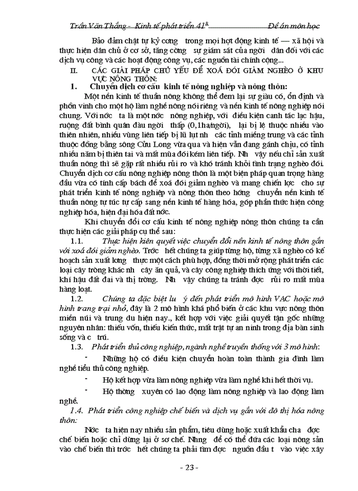 image for page Thực trạng nghèo đói và xóa đói giảm nghèo ở khu vực nông thôn nước ta