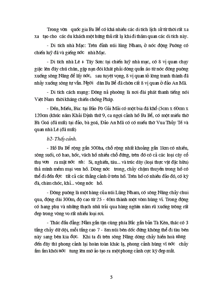 image for page Ưu nhược điểm và những hạn chế do du lịch sinh thái