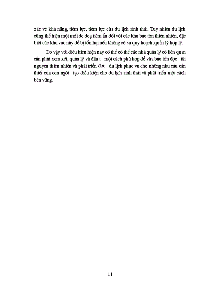 image for page Ưu nhược điểm và những hạn chế do du lịch sinh thái