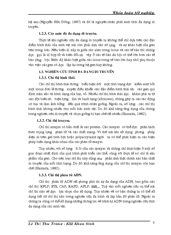 image for page Nghiên cứu đa dạng di truyền các giống dòng chè thu thập ở Việt Nam