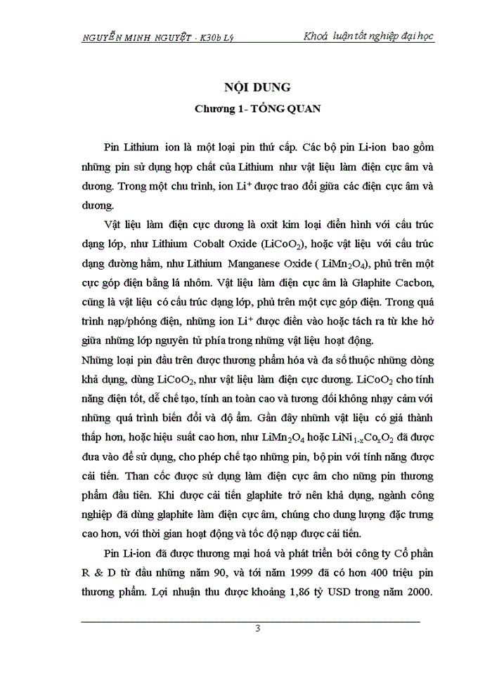 image for page Tìm hiểu tổng quan về pin Lithium ion