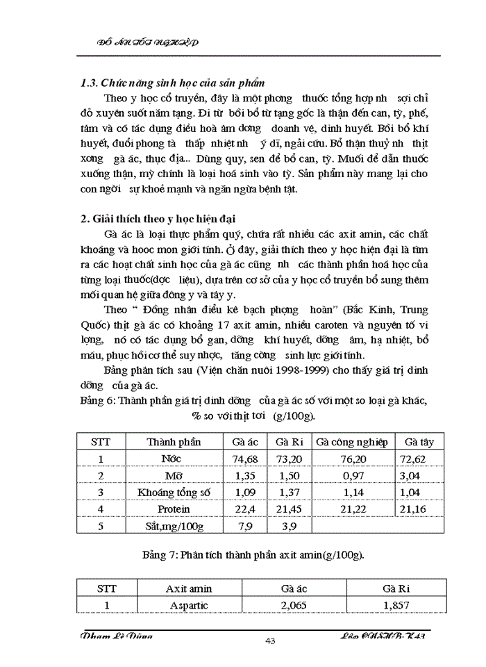 image for page Công nghệ chế biến gà ác tần thuốc bắc đóng hộp và theo dõi bảo quản sau 3 tháng