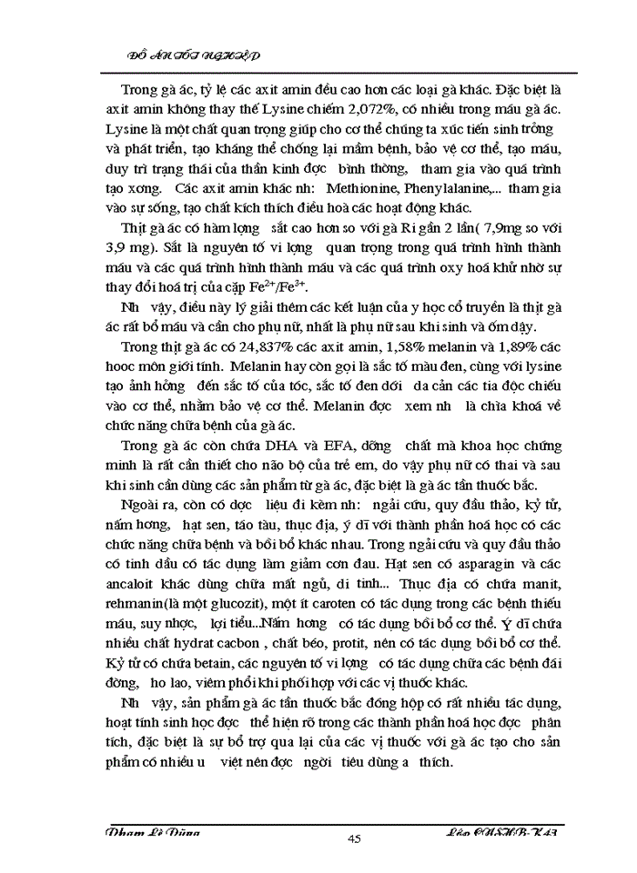 image for page Công nghệ chế biến gà ác tần thuốc bắc đóng hộp và theo dõi bảo quản sau 3 tháng