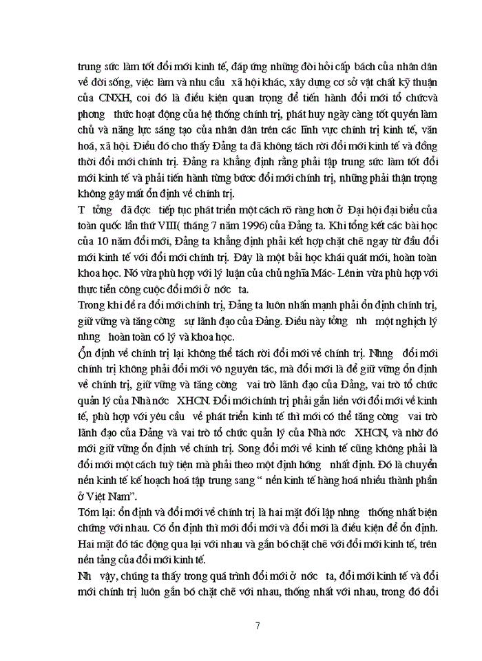 image for page Mâu thuẫn biện chứng trong quá trình Xây dựng nền kinh tế Hàng hóa nhiều thành phần ở Việt Nam