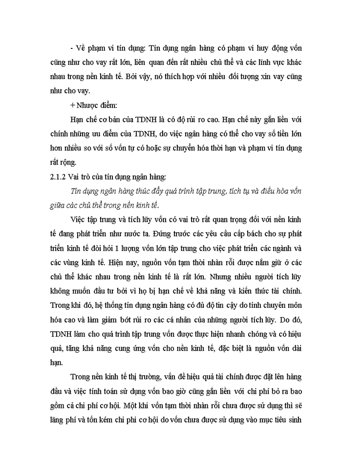image for page Thực trạng và Một số Giải pháp nâng cao chất lượng tín dụng tại Ngân hàng Nông nghiệp và Phát triển Nông thôn huyện Thanh Trì