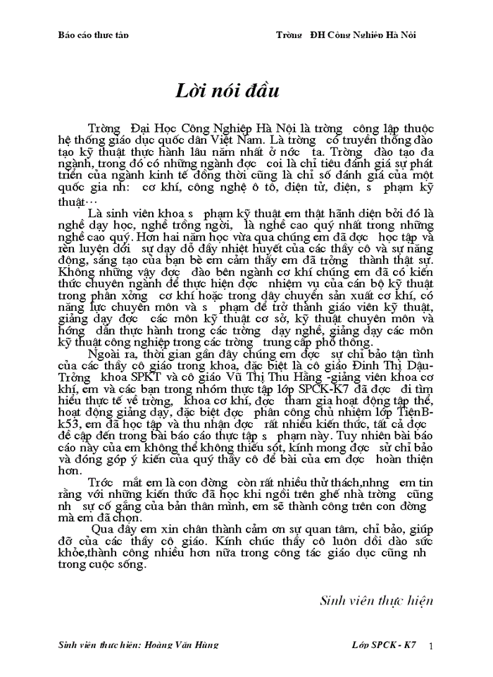 image for page Báo cáo thực tập