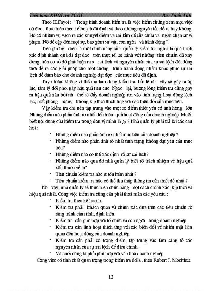 image for page Mối quan hệ giữa các chức năng quản lý và việc áp dụng thực tế vào Doanh nghiệp