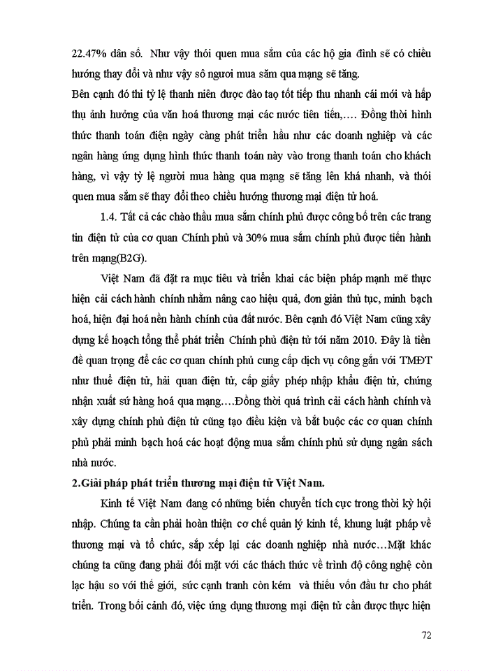 image for page Thực trạng phát triển Thương mại Điện tử ở Việt Nam