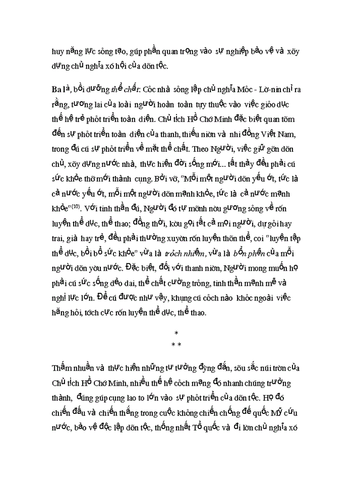 image for page Tư tưởng Tư tưởng Hồ Chí Minh về bồi dưỡng thế hệ cách mạng cho đêi sau