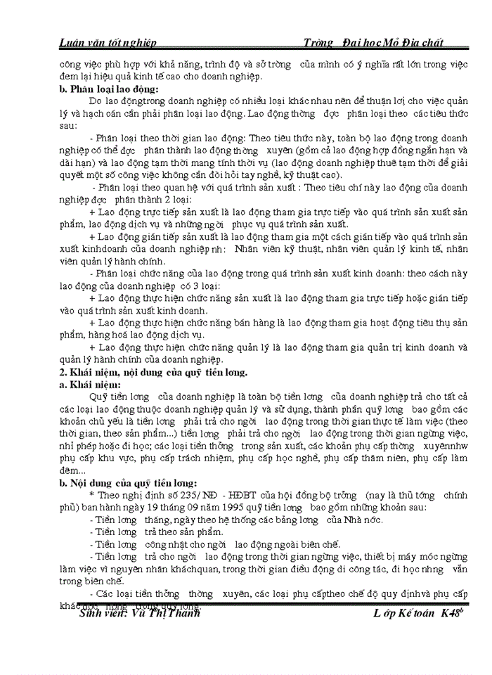 image for page THS Phân tích tài chính và tình hình sử dụng lao động tiền lương của Công ty Cổ phần than Cao Sơn - TKV năm 2007