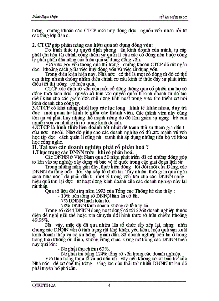 image for page Đánh giá hiệu quả Kinh doanh ở các Doanh nghiệp Nhà Nước sau khi chuyển thành các Công ty Cổ phần