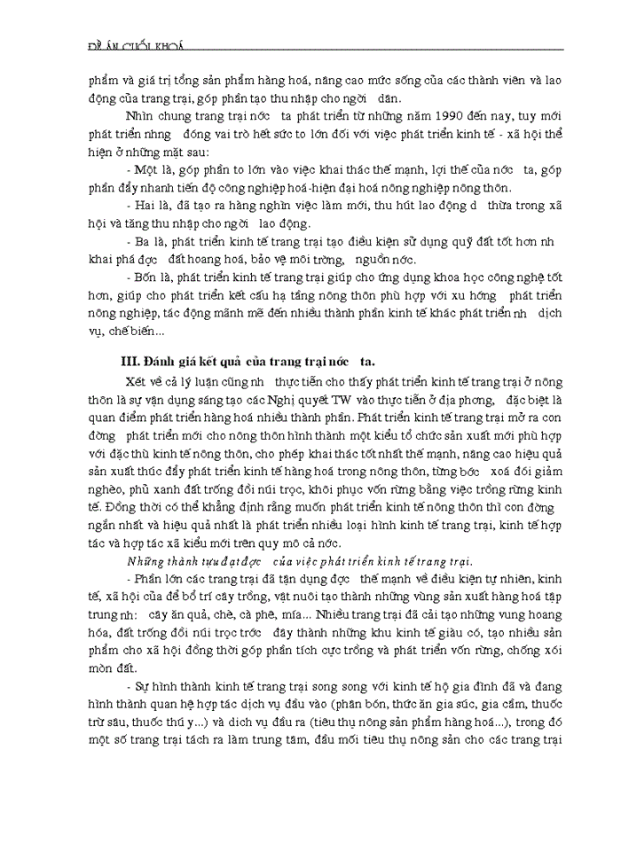 image for page Thực trạng và Giải pháp phát triển kinh tế trang trại ở nước ta