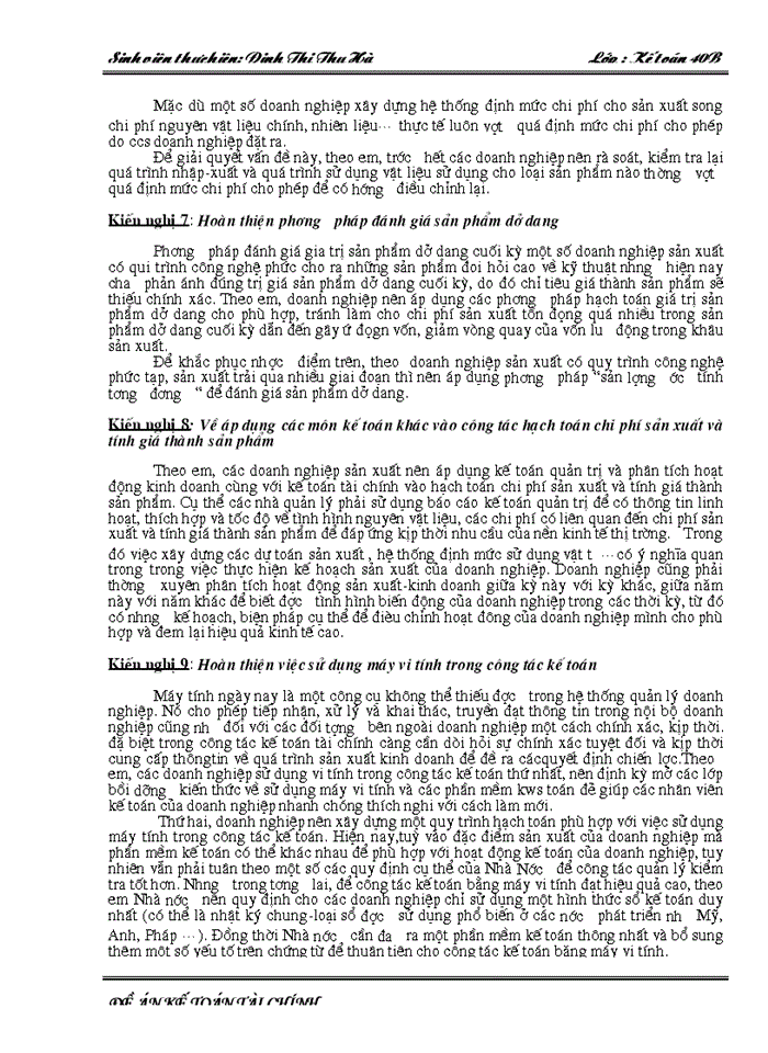 image for page Chi phí sản xuất và tính Giá thành sản phẩm