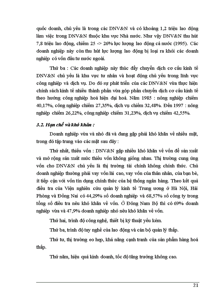 image for page Thực trạng và Giải pháp phát triển các Doanh nghiệp vừa và nhỏ ở Việt Nam