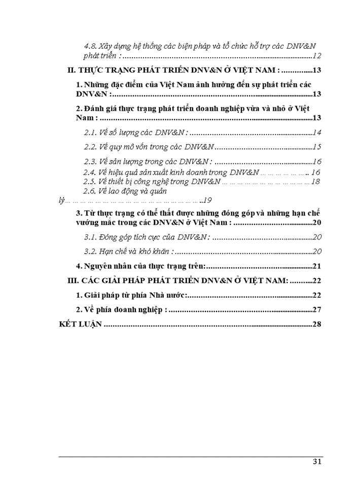 image for page Thực trạng và Giải pháp phát triển các Doanh nghiệp vừa và nhỏ ở Việt Nam