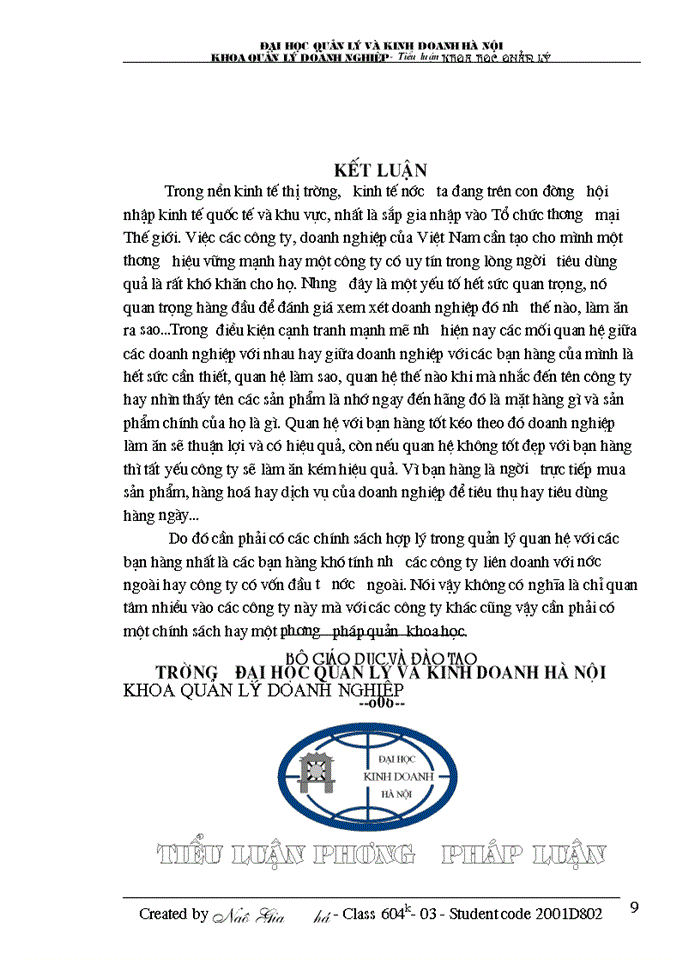 image for page Các phương pháp quản lý trong quan hệ với bạn hàng và vận dụng đối với các doanh nghiệp Việt Nam