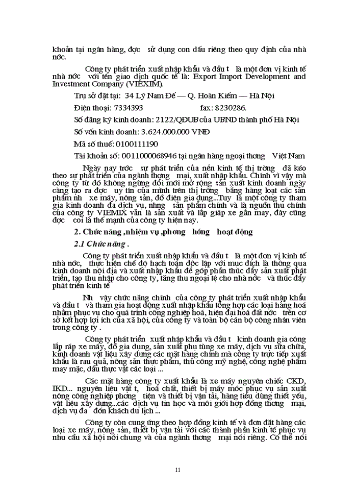 image for page Thực trạng và Giải pháp cho hoạt động xúc tiến hỗn hợp nhằm nâng cao hiệu quả Sản xuất Kinh doanh của Công ty Phát triển Xuất nhập khẩu và đầu tư VIEXIM