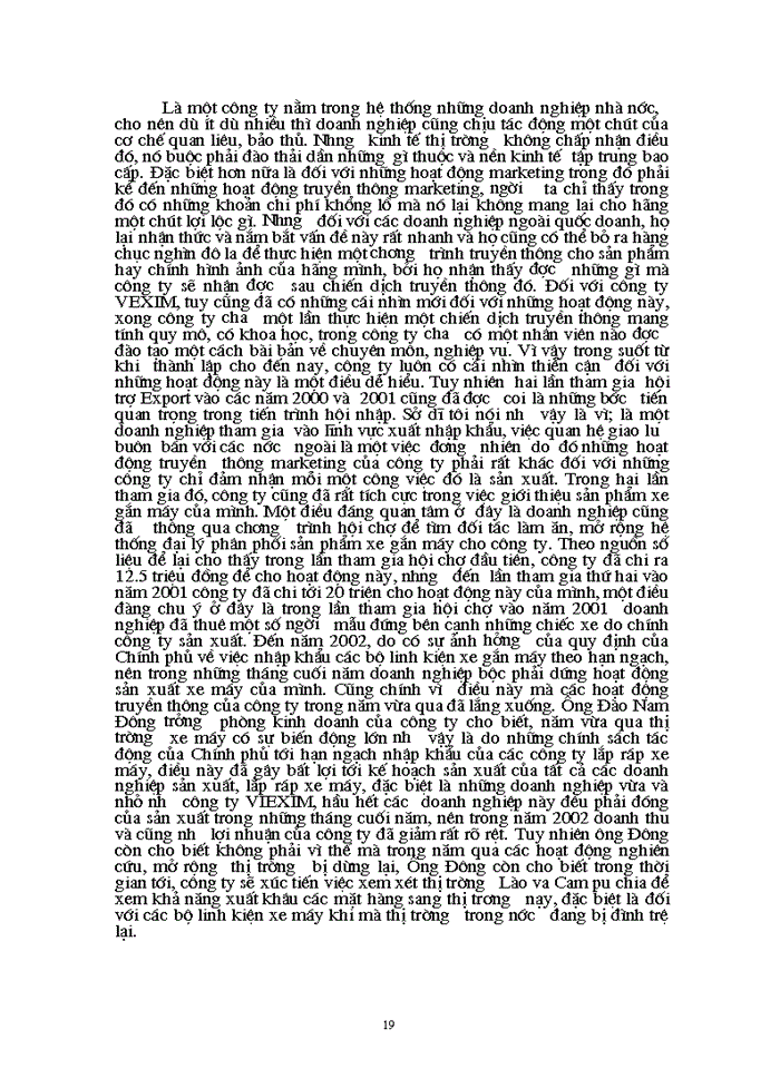 image for page Thực trạng và Giải pháp cho hoạt động xúc tiến hỗn hợp nhằm nâng cao hiệu quả Sản xuất Kinh doanh của Công ty Phát triển Xuất nhập khẩu và đầu tư VIEXIM