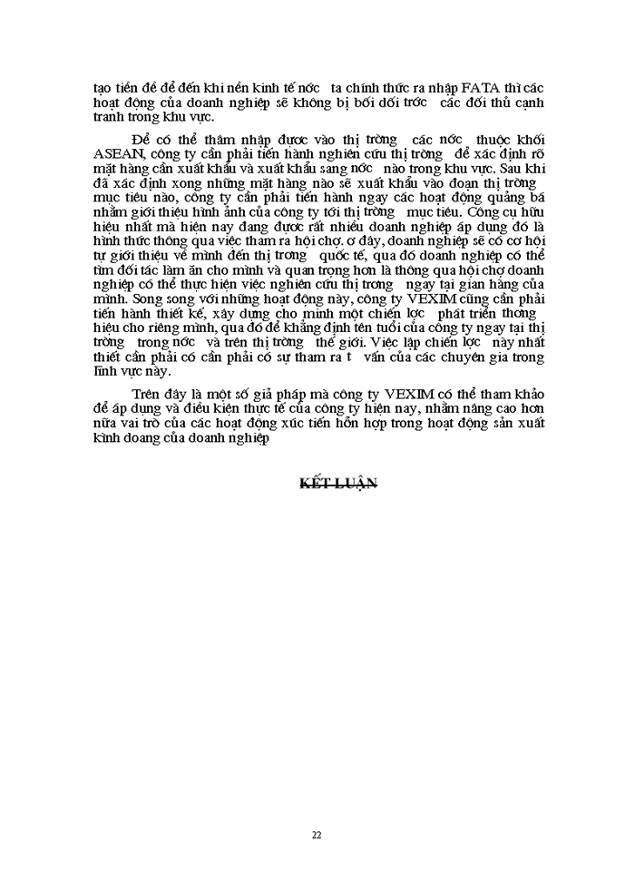 image for page Thực trạng và Giải pháp cho hoạt động xúc tiến hỗn hợp nhằm nâng cao hiệu quả Sản xuất Kinh doanh của Công ty Phát triển Xuất nhập khẩu và đầu tư VIEXIM
