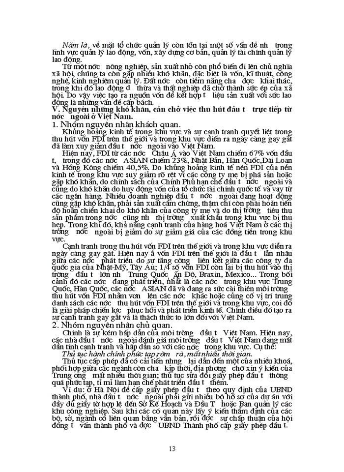 image for page Lý luận Xuất khẩu tư bản và vấn đề thu hút đầu tư trực tiếp nước ngoài FDI Việt Nam hiện nay