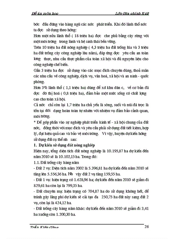 image for page Đánh giá hiện trạng sử dụng đất phục vụ cho công tác quy hoạch sử dụng đất lấy ví dụ huyện Hà Trung - tỉnh Thanh Hoá