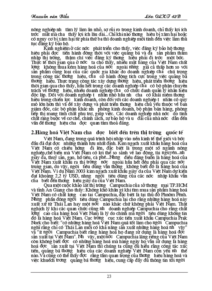 image for page Xây dựng bảo vệ và phát triển thương hiệu cho các doanh nghiệp Việt Nam