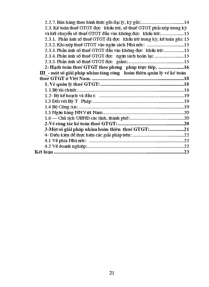 image for page Thuế Giá trị gia tăng và Kế toán thuế Giá trị gia tăng trong các doanh nghiệp của nước ta