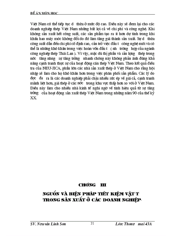 image for page Tiết kiệm vật tư biện pháp quan trọng nâng cao khả năng cạnh tranh sản phẩm ở các doanh nghiệp trong điều kiện hội nhập