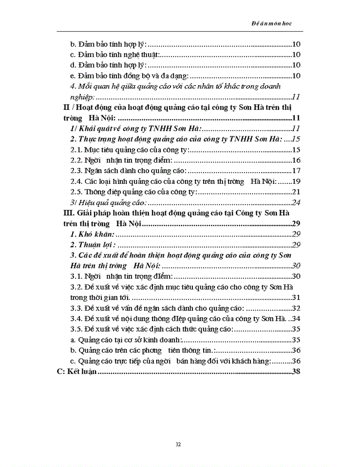 image for page Hoạt động quảng cáo của Công ty Trách nhiệm Hữu hạn Sơn Hà trên thị trường Hà Nội