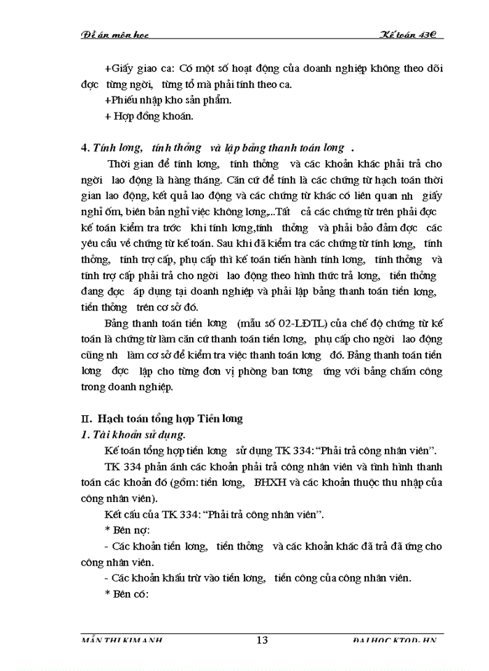 image for page Các hình thức tiền lương và tổ chức hạch toán lao động tiền lương hiện nay trong các doanh nghiệp