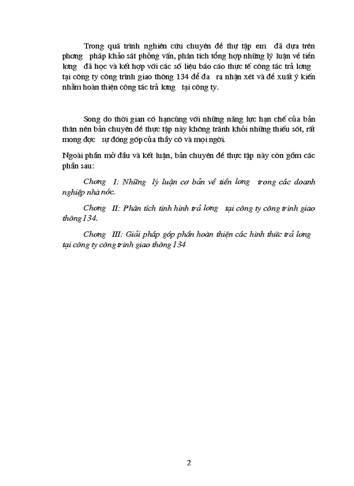 image for page Hoàn thiện các hình thức trả lương ở Ctycông trình giao thông 134