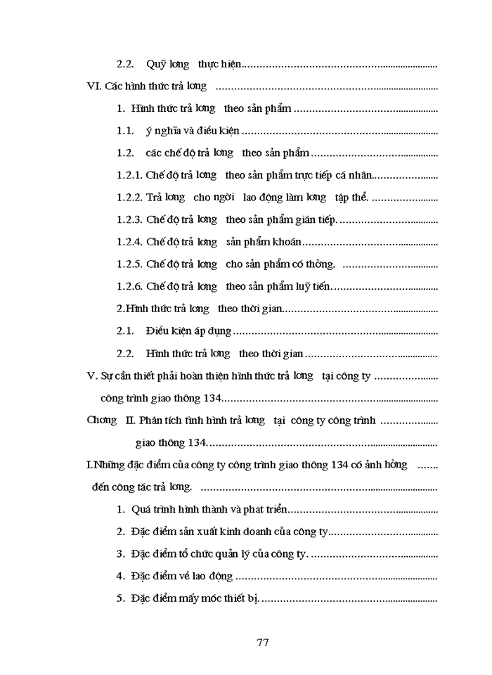 image for page Hoàn thiện các hình thức trả lương ở Ctycông trình giao thông 134