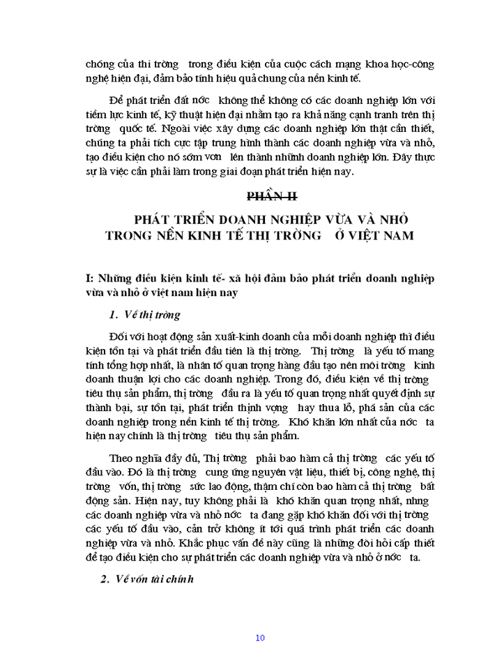 image for page Phát triển doanh nghiệp vừa và nhỏ trong nền kinh tế thị trướng ở Việt Nam
