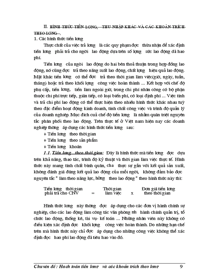 image for page Hạch toán tiền lương và các khoản trích theo lương