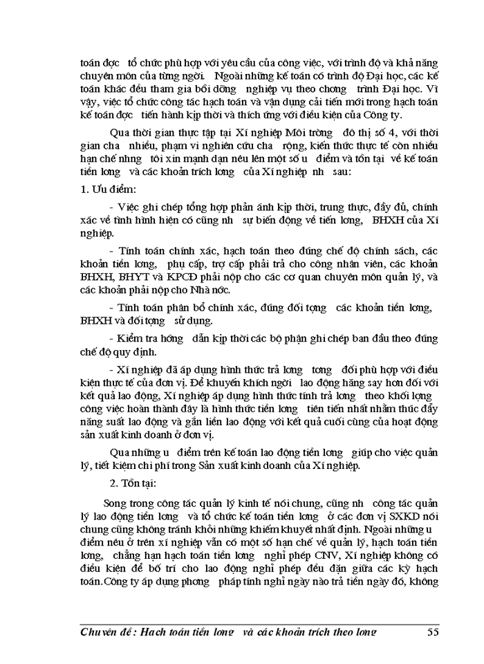 image for page Hạch toán tiền lương và các khoản trích theo lương