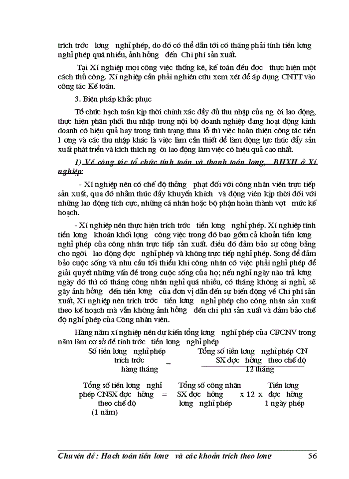 image for page Hạch toán tiền lương và các khoản trích theo lương