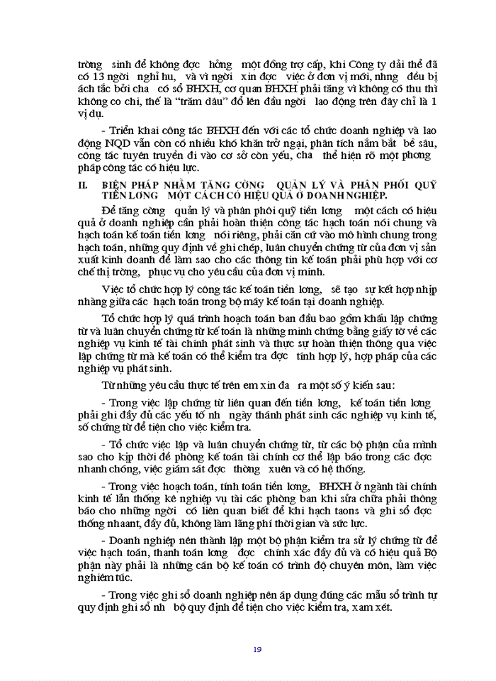 image for page Tổ chức hạch toán tiền lương và các khoản tính theo lương hiện nay trong các doanh nghiệp