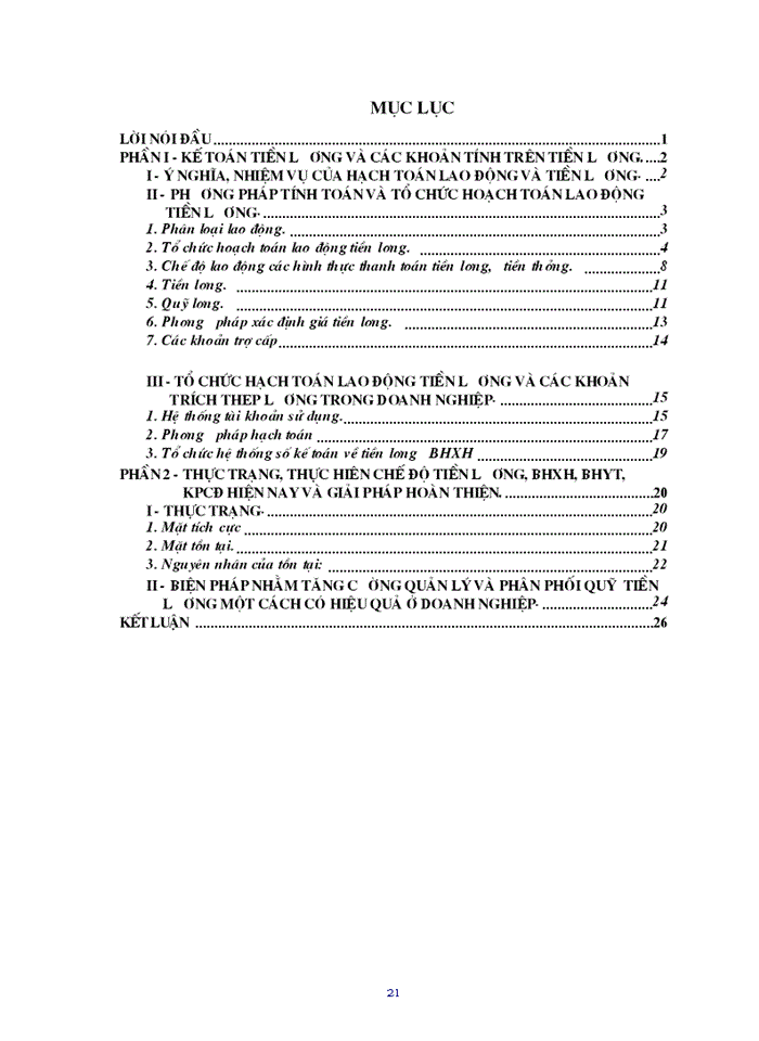 image for page Tổ chức hạch toán tiền lương và các khoản tính theo lương hiện nay trong các doanh nghiệp