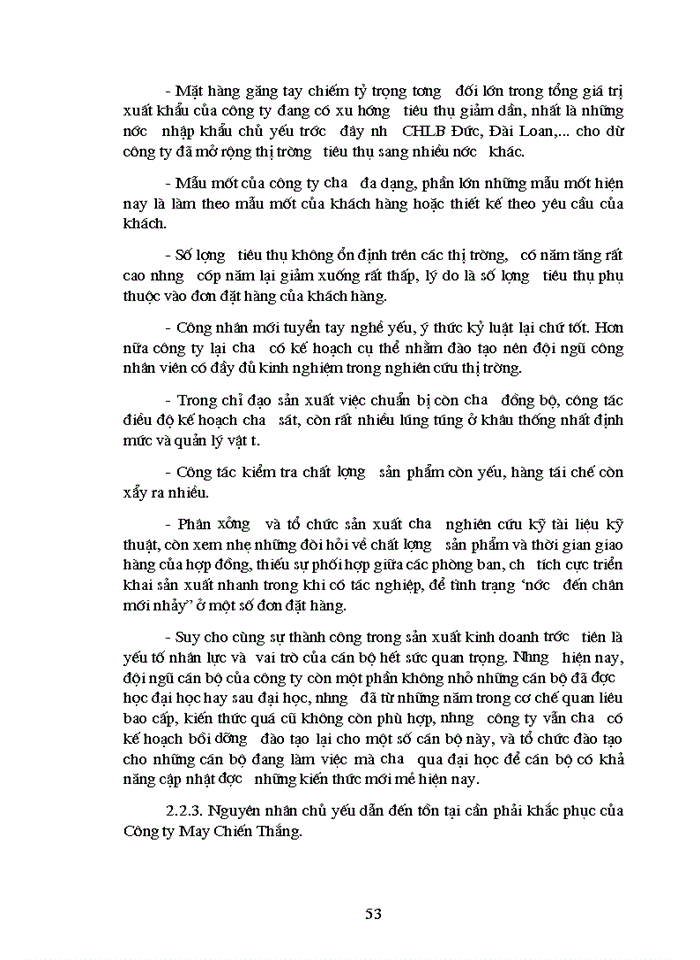 image for page Giải pháp thúc đẩy hoạt động Kinh doanh Xuất nhập khẩu của Công ty may Chiến Thắng