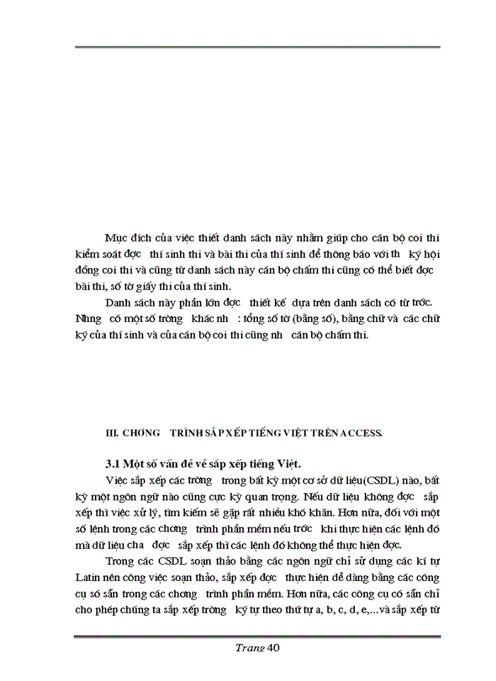 image for page Thiết kế và Xây dựng phần mềm sắp xếp tiếng việt theo trường họ tên hỗ trợ cho việc tuyển sinh Đại học Cao đẳng