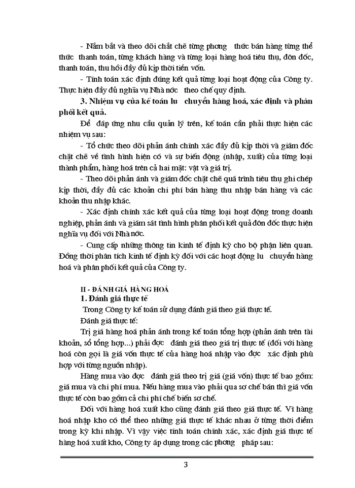 Kế toán lưu chuyển Hàng hóa ở Công ty Trách nhiệm Hữu hạn đại phát