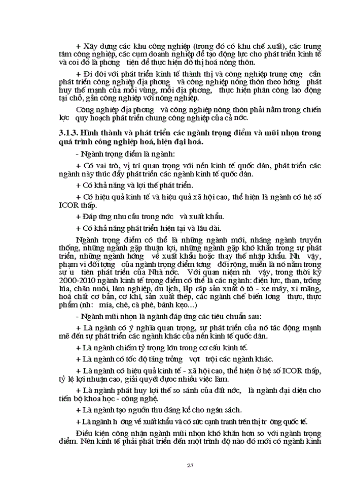 image for page Chuyển dịch cơ cấu kinh tế ngành trong quá trình phát triển ở Việt Nam