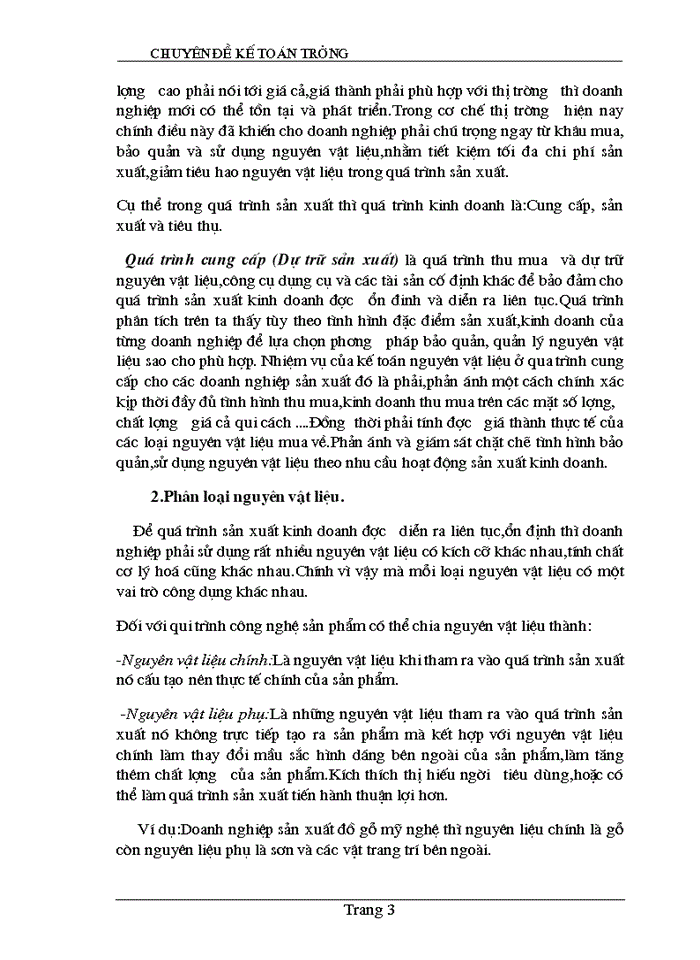 image for page Một số ý kiến nhằm hoàn thiện Kế toán Nguyên vật liệu ở các doanh nghiệp sản xuất