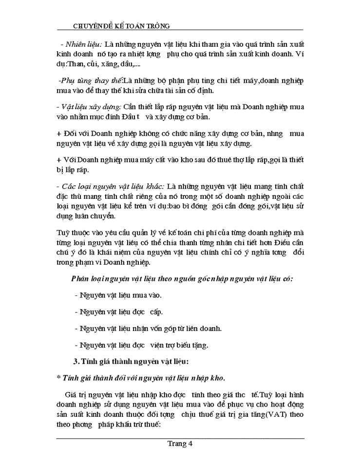 image for page Một số ý kiến nhằm hoàn thiện Kế toán Nguyên vật liệu ở các doanh nghiệp sản xuất