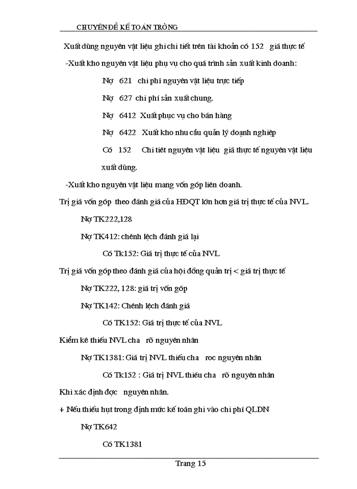 image for page Một số ý kiến nhằm hoàn thiện Kế toán Nguyên vật liệu ở các doanh nghiệp sản xuất