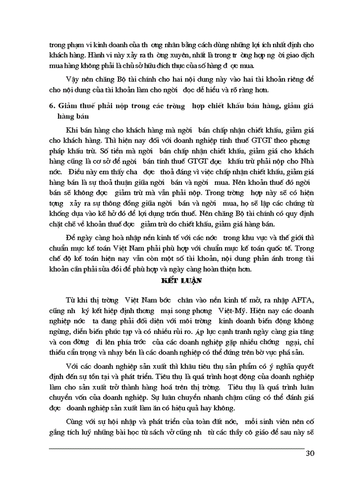 image for page Tổ chức Kế toán thành phẩm và tiêu thụ trong các doanh nghiệp sản xuất