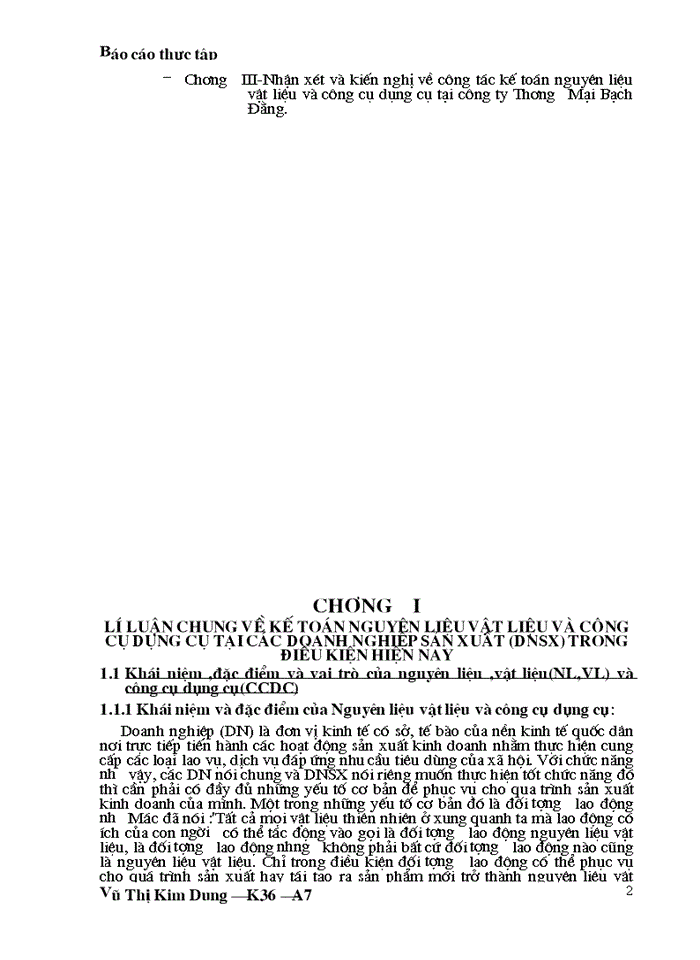image for page THS Kế toán nguyên liệu vật liệu vật liệu và Công cụ dụng cụ tại Công ty Thương mại Xây dựng Bạch Đằng