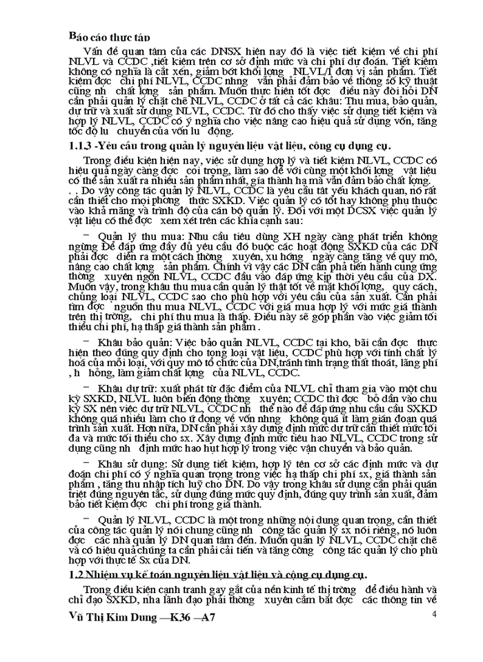 image for page THS Kế toán nguyên liệu vật liệu vật liệu và Công cụ dụng cụ tại Công ty Thương mại Xây dựng Bạch Đằng