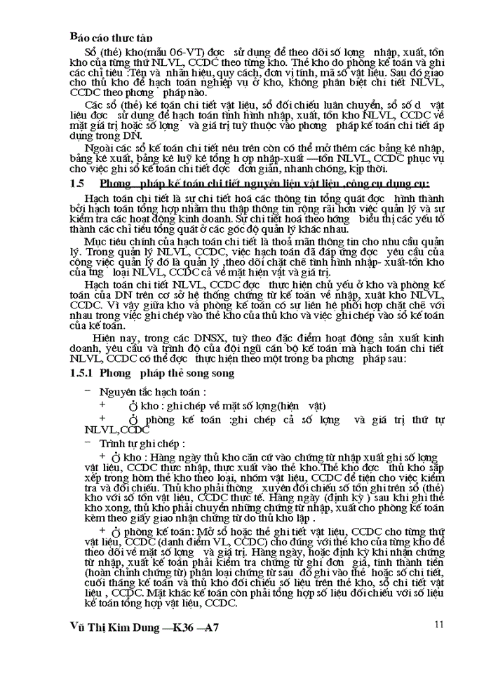image for page THS Kế toán nguyên liệu vật liệu vật liệu và Công cụ dụng cụ tại Công ty Thương mại Xây dựng Bạch Đằng